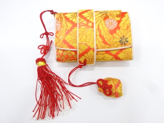 JAPANESE KIMONO / ANTIQUE HAKOSEKO / PHOENIX & PAULOWNIA